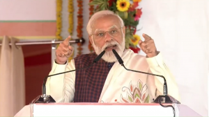 Modi at Ganga Express Way inaugural