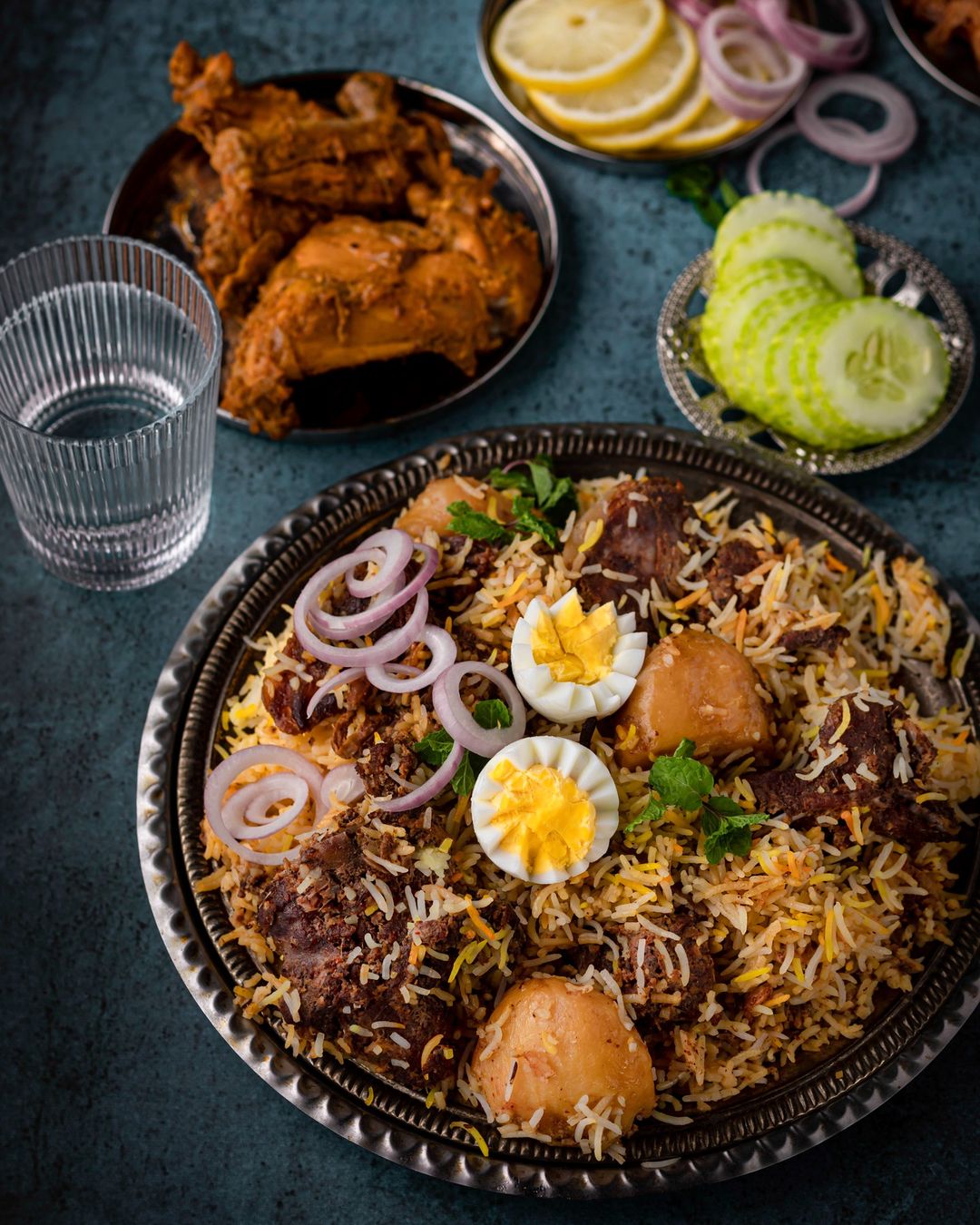 Chicken Biryani and Mutton Biryani